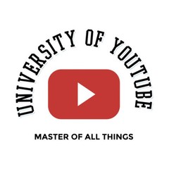 YOUTUBE UNIVERSITY Graphics TEE Master of All Things