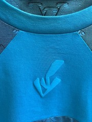 $1750 LOUIS VUITTON Men’s LV Monogram 2054 Intarsia Printed T-Shirt – Blue – XXL