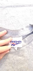 Reebok Above The Rim Mens L Gray Graphic Print Basketball Cotton Jersey T-Shirt