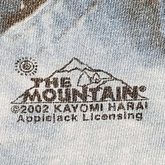 Vintage The Mountain Shirt Men’s Size XL Blue Tie Dye Tee Cottton Cat Graphic