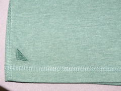 Men’s UNTUCKit Long Sleeved Green 50/50 Henley T-Shirt XXL