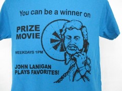 John Lanigan Prize Movie Cleveland TV Show Men’s Blue T-Shirt – Men’s S – 3XL