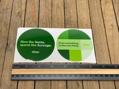 NEW! eBay Swag Lot – Shirt, Travel Kit, Stickers