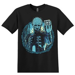 Pinhead Horror T-Shirt Black S-3XL Hellraiser