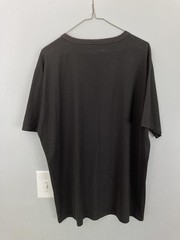 Casual Solid Shirt Mens L+ Gray Short Sleeve Crewneck Soft Stretch Jersey Tee