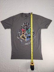 Universal Studios Men’s Harry Potter Graphic T-Shirt Gray Cotton Crew Neck M