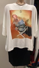 Women’s L/XL Marilyn Monroe Bedazzled Crystals Comfort T-shirt