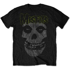 Men’s Misfits Classic Vintage Slim Fit T-shirt Medium Black