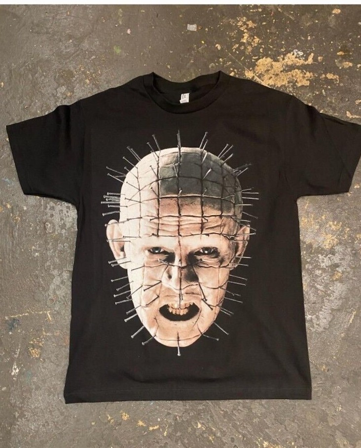 NEW PIN HEAD HELLRAISER T SHIRT