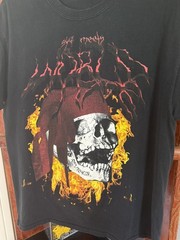 Ski Mask The Slump God Black T Shirt Ski Meets World Tour Revenge Size L Large