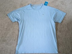 Northyard Mens XL Baby Blue Lightweight Breathable T-shirt NWT B5