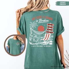 Too Old To Care Club Shirt My Give A Damn Is Broken Funny Tee