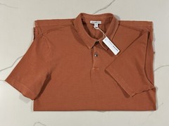 JAMES PERSE Men’s Suede Jersey S/S Polo Retail: $135 (NWT)