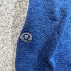 Lululemon Metal Vent T-Shirt Mens Large Blue Lightweight Breathable Workout