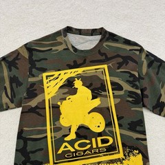 Vintage Acid Cigars Tobacco Promotional T Shirt Size medium New Old Stock VTG