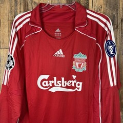 Liverpool FC 2007-08 Home Men’s XL Long Sleeve Soccer Jersey TORRES #9