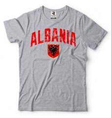 Albania T-shirt Mens Shirt Albanian eagle Shirt shqiponja Shqipëri Tee Shirt Tee