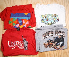 Lot of 20 Graphic Print T-Shirts 90s Y2K Wholesale Mix Reseller Biker Nature VTG