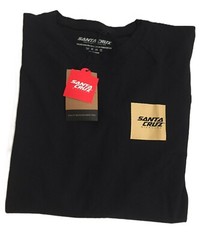 Santa Cruz Bicycles Black LS Long sleeve Tech Tee Squared T Shirt