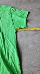 Gildan DryBlend Men’s Medium Lime Green Student Council Graphic T-Shirt Cotton
