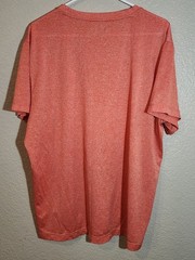Dickies Men’s T-Shirt, Size XL, Orange, Breathable, Short Sleeve, Easy Care