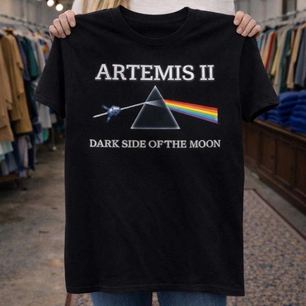Mission Dark Side of the Moon Space Tee HOT ITEM