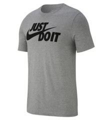 AUTHENTIC NIKE JDI GRAY/BLACK T SHIRT AR5006-063