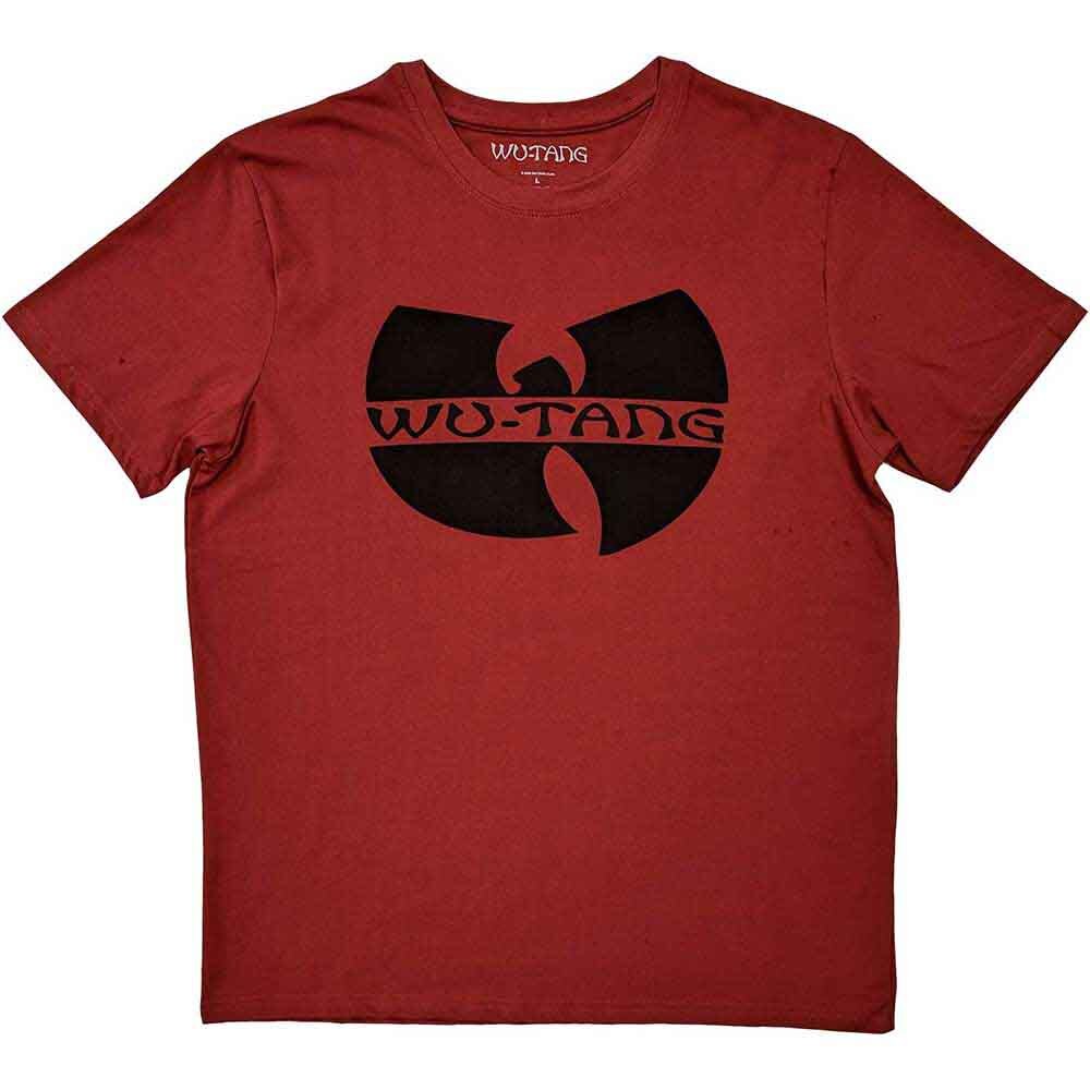 Wu-Tang Clan Logo T-Shirt Red New