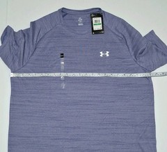 Under Armour 1377843-561 Mens’ (L) Tiger Tech 2.0 T-Shirt, Starlight/White
