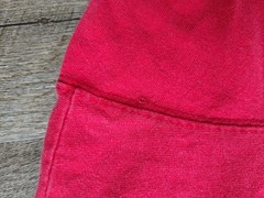 Champion Shirt Mens Medium Red Script Logo Short Sleeve Crewneck Tee Athletic
