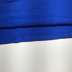 Gildan Ultra Cotton T-Shirt Mesn 4XL Royal Blue Long Sleeve Basic Crew Neck NWOT