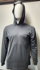 Hoodie Grey High Visibility Shirt / Air Cooling Flow