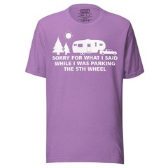Funny 5th Wheel Parking RV Camper Shirt, Camping Tee, RV Owner Gift T-Shirt