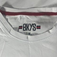 BKYS Black Keys Lucky Charm White T Shirt w/ Red Embroidered Bunny Doll M