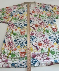 Skulls & Pistols Men’s Shirt Bohemian T-shirt 2XL Kandi Premium Brand Roses