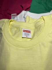 Supreme Blank Shirt Lot LS SS Multicolor NWOT Made In USA Box Logo Streetwear