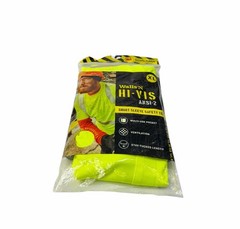 3M Scotchlite Walls Hi-Vis Ansi-2 Safety Size XL Short Sleeve Pocket T Shirt NEW