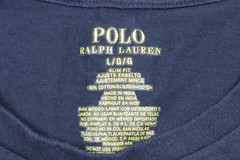 Polo Ralph Lauren Shirt Mens Large Slim Fit Classic Crewneck Tee