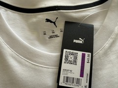Puma X BMW MMS Vintage Racing M Motorsport T-Shirt White Men’s Size 2XL New $45
