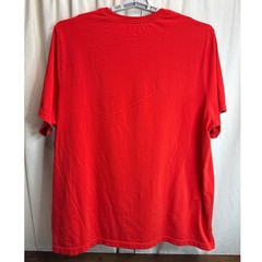 Nike Air Cotton Crewneck Sportswear T-Shirt Graphic Logo Red Men’s Size 3XL-T