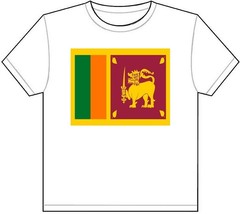 SRI LANKA COUNTRY FLAG T-SHIRT TEE PICTURE PHOTO colombo moratuwa kotte 1787