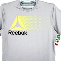 Reebok Men’s Short Sleeve Classic Light Grey Graphic Logo T-Shirt Size 3XL NWT