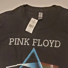 Pink Floyd Dk. side of the Moon, Unisex XL Black t-shirt not worn new condition