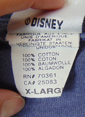 Vintage Disney Store T-Shirt Mens Size XL Single Stitch Mickey Mouse Embroidered