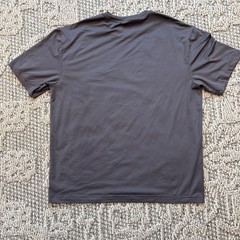 Rhone Element Shirt Mens Medium Charcoal Gray Cotton Blend Short Sleeve Tee