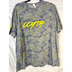 LAT Athletic Apparel Mens 2XL Camouflage Graphic T Shirt Christ Chapel Community