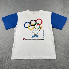Vintage St. Jacks XL El Salvador Olympics Team 1994 Made In El Salvador Cotton