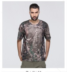 Mens Militray T-Shirt Army Combat Quick Dry Casual Shirt Hiking