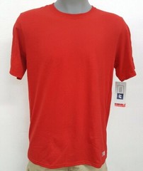 Russell Athletic Dri-Power Odor Protect Red Crew Shirt NWT S M L XL XXL New