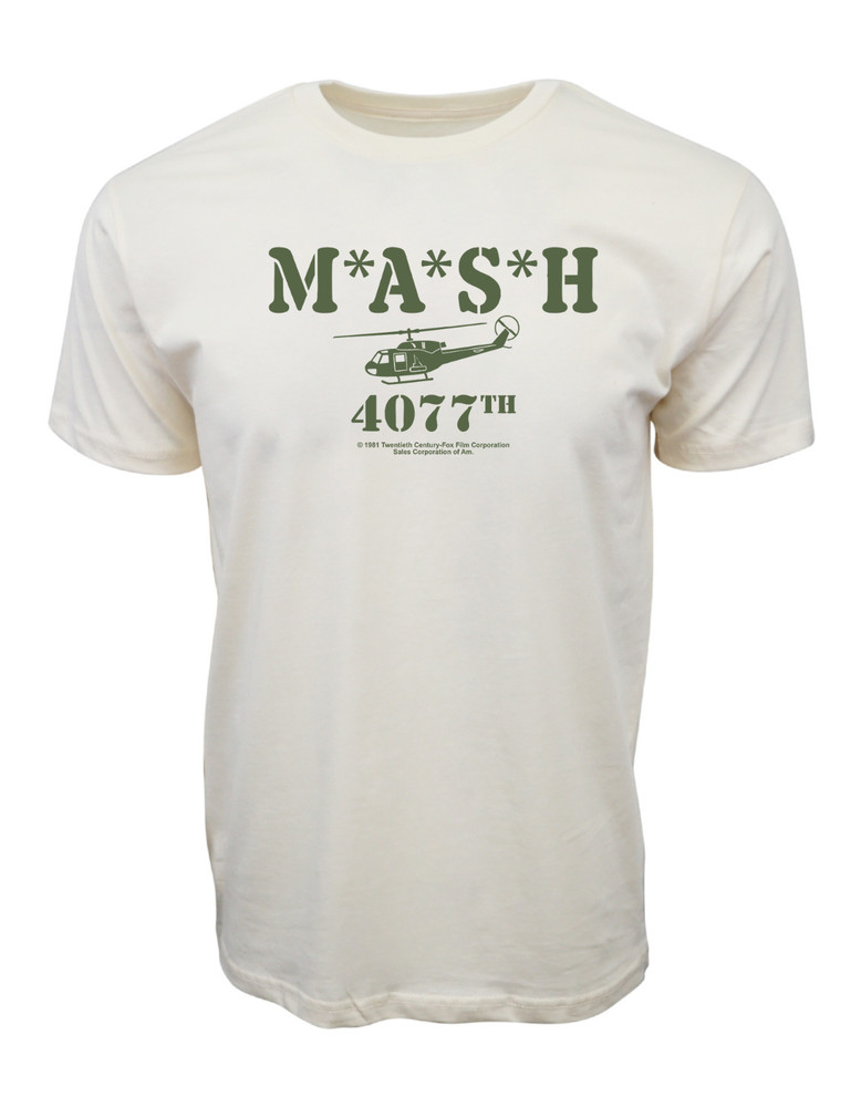 Mash 4077 Graphic T shirt Natural